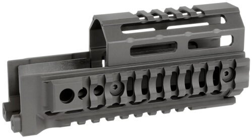 Midwest Industries AK Alpha Black 6061 Aluminum AK-47/AK-74 6.00" Long