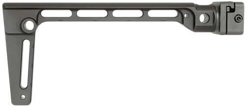 Midwest Industries Arm Brace Side Folding Stock Black 6061 Aluminum Fixed