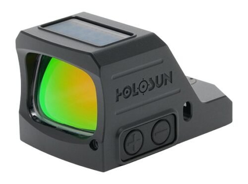Holosun Hard Anodized Black 1x 2 MOA Gold Dot Reticle