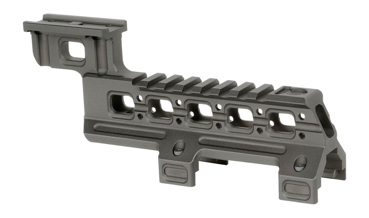 Midwest Industries HK MP5/MP5K Night Vision Height Optic Mount for Aimpoint T2, Black