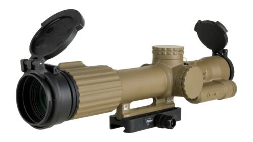 Trijicon VCOG Cerakote Flat Dark Earth 1-8x 28mm Illuminated Red Segmented Circle/Crosshair Reticle