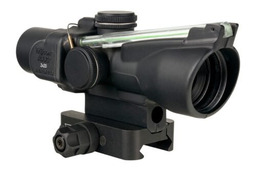 Trijicon Black Matte 2x20mm RTR Horseshoe Green Dot Reticle (400416)