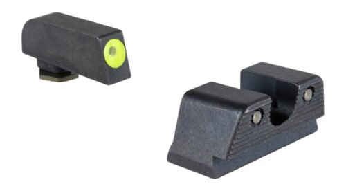 Trijicon HD Green Tritium/Yellow Outline Tritium/Black Black Frame Fits Glock 43X/48 MOS