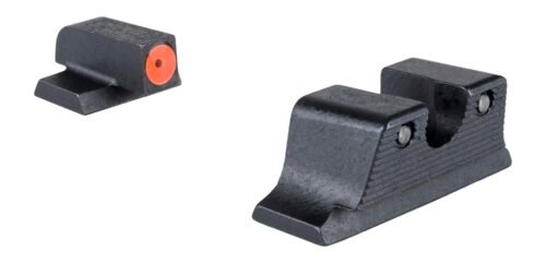 Trijicon HD Green Tritium/Orange Outline Tritium/Black Black Frame Fits S&W M&P