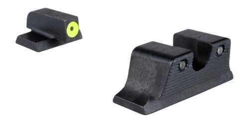Trijicon HD XR Green Tritium/Yellow Outline Tritium/Black Black Frame Fits S&W M&P
