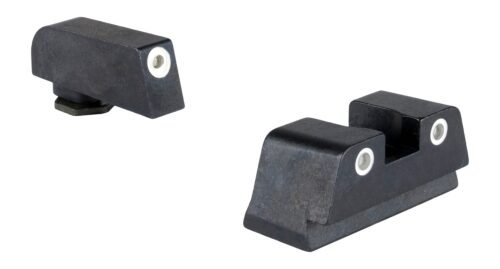 Trijicon Suppressor/Optic Height Green Tritium/White Outline Black Frame Fits Glock 43X/48 MOS