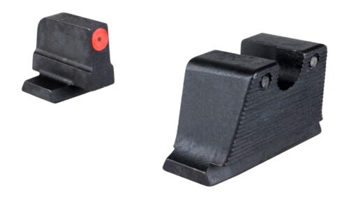 Trijicon Suppressor/Optic Height HD XR Green Tritium/Orange Outline Tritium/Black Black Frame Fits S&W M&P