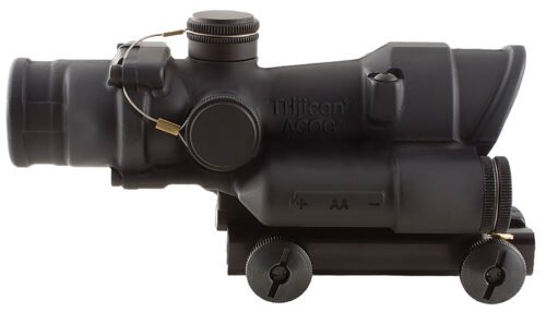 Trijicon ACOG 4x 32mm Obj 36.80 ft @ 100 yds FOV Matte Black Finish LED Illuminated Green Crosshair 300 Blk