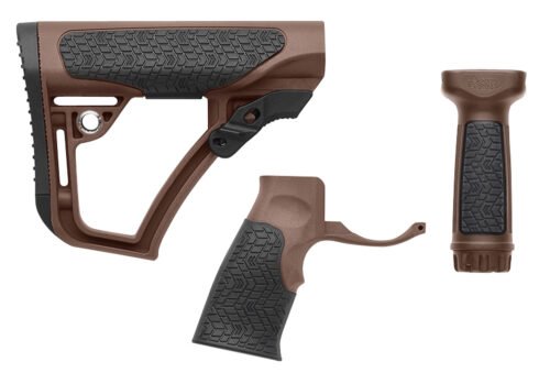 Daniel Defense Furniture Set, Buttstock/Pistol Grip/Vertical Foregrip, Mil Spec+