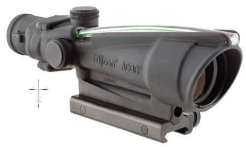 Trijicon ACOG Black Hardcoat Anodized 3.5x 35mm Illuminated Green Crosshair .223/5.56 BDC Reticle