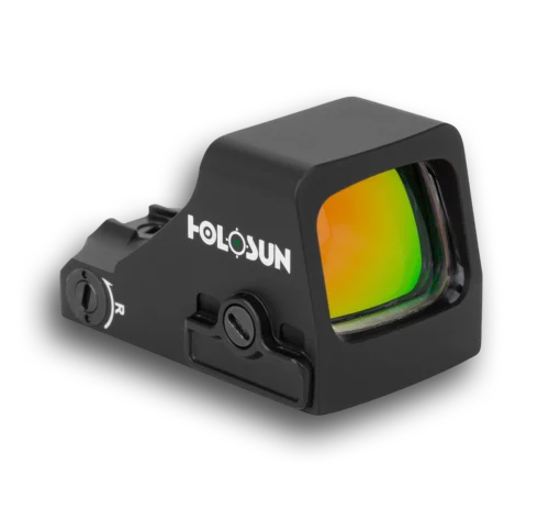 Holosun 407K X2 Green Dot, Black Color, Side Battery (HE407K-GR X2)