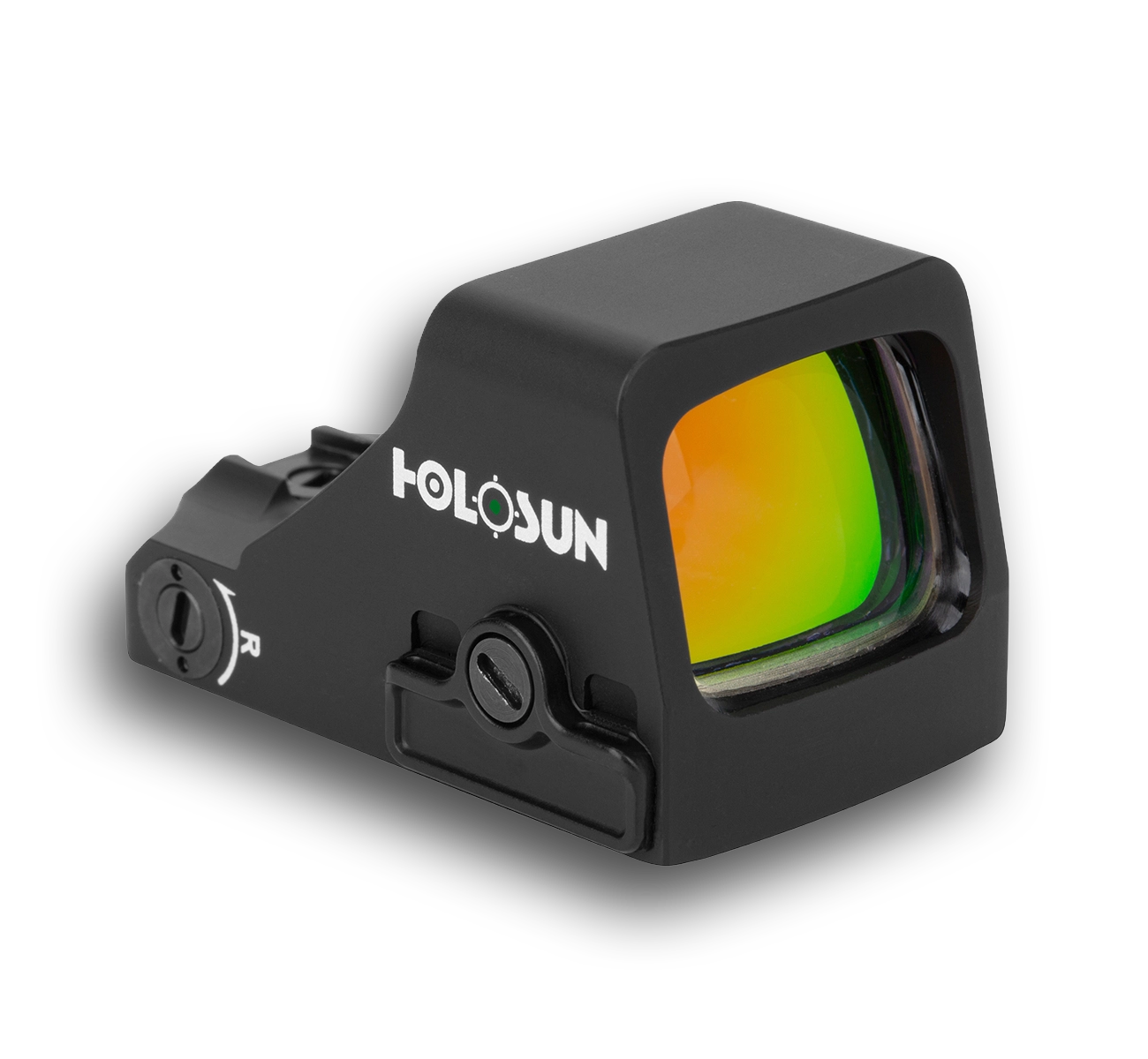 Holosun 407K X2 Green Dot, Black Color, Side Battery (HE407K-GR X2)