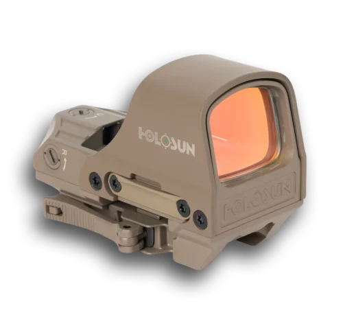 Holosun HS510C, Reflex Sight, Multiple Reticle (HS510C-GR-FDE)
