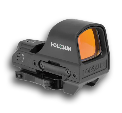 Holosun HE510C-GR Open Reflex Sight, Green 2 MOA Dot / 65 MOA Circle, Solar