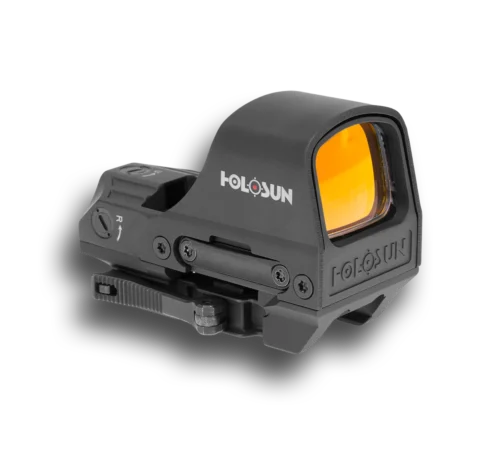 Holosun HS510C Open Reflex Sight, Red 2 MOA Dot / 65 MOA Circle, Solar
