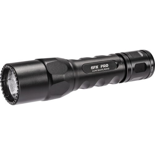 SureFire 6PX, Tactical Pro Flashlight, Dual-Output LED (6PX-D-BK)