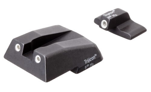 Trijicon Bright & Tough Night Sights Green/Tritium White Outline Front Sight-Green/Tritium Rear Sight H&K (600282)