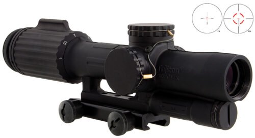 Trijicon VCOG Black Hardcoat Anodized 1-6x 24mm LED Illuminated Red Segmented Circle w/Crosshair 223 55gr