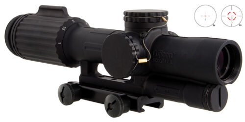 Trijicon VCOG 1-6x 24mm Obj 95-15.90 ft @ 100 yds FOV Matte Black Finish LED Illuminated Red Segmented