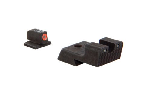 Trijicon HD Tritium Sight, Fits Colt 1911, Orange Outline (CA128O-600527)