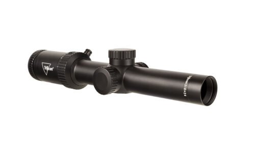 Trijicon Credo HX 1-6x24mm Riflescope, Green MOA Segmented Circle Reticle, 30mm Tube, Satin Black, Low Capped Adjusters (CRHX624-C-2900022)