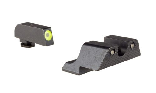 Trijicon HD Tritium Sight, 3 Dot Green Tritium with Yellow Front Outline, Fits Glock 20/21/29/30/31/32 G (GL104Y-600545)