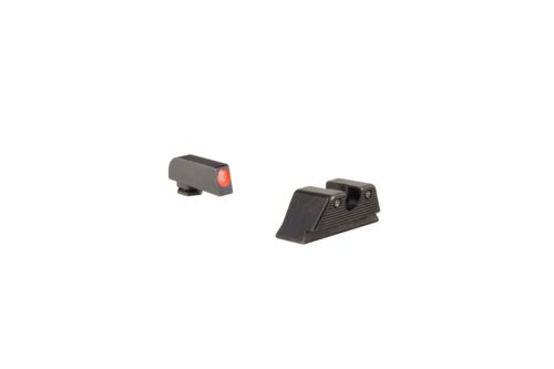 Trijicon HD Night Sights, Orange Front Outline, Fits Glock MOS 17/19/26/27/33/34 (GL114-C-601089)