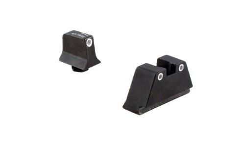 Trijicon Suppressor Height Night Sights, Fits Glock 17/19/22/23/26/27/31/32/33/34/35/37/38/39, Tritium (GL201-C-600649)