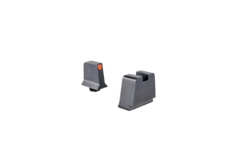 Trijicon Suppressor/Optic Height, Night Sights, Orange Front with Metal Rear & Green Lamps (GL243-C-601146)