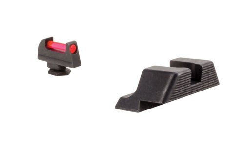 Trijicon Fiber Sight, Fits Glock 17/19/26/27/33/34, Comes with Red and Green Fiber (GL701-C-601023)