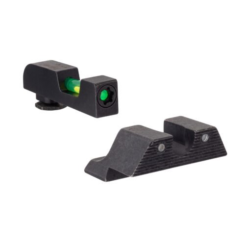 Trijicon Di Tritium/Fiber Optic Night Sights, Fits Glock 17/19/22/23/34/35/45, Does Not Fit MOS Models (GL801-C-601102)
