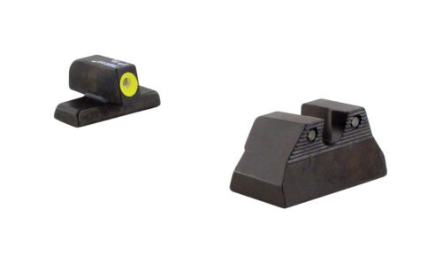 Trijicon HD Night Sights, Fits H&K Usp Compact, Yellow Front (HK108Y-600598)