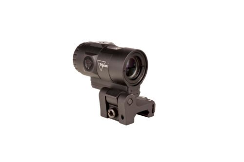 Trijicon MRO HD Magnifier, 3x Magnifier with Adjustable Height Quick Release, Flip to Side Mount (MAG-C-2600001)