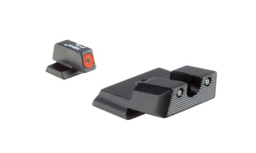 Trijicon HD Tritium Night Sight, Fits S&W M&P Shield, Orange Outline (SA139-C-600722)