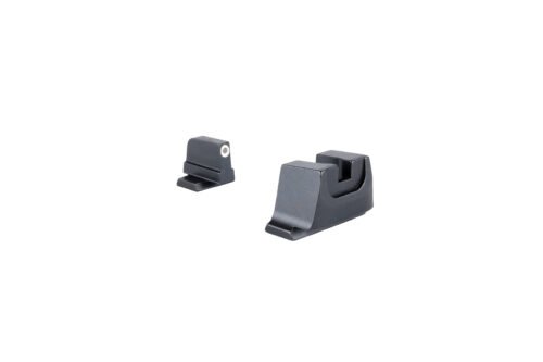 Trijicon Suppressor/Optic Height, Night Sights, White Front with Metal Rear & Green Lamps (SA240-C-601154)