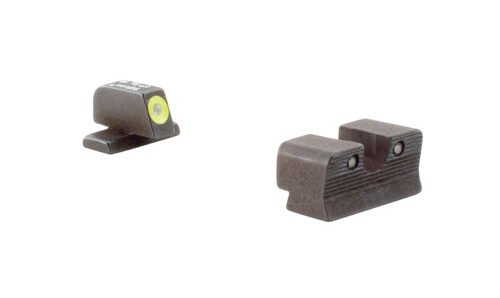 Trijicon HD Night Sight Set, 3 Dot Green Tritium with Yellow Front Outline, Fits SIG P225/226/228/239 (SG101Y-600573)
