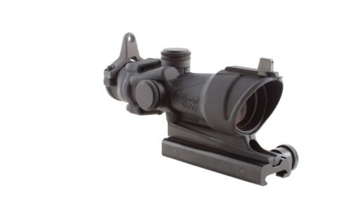 Trijicon ACOG Rifle Scope, 4x32, Amber Center Illumination for M4a1 (TA01NSN)