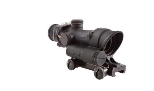Trijicon TA02 ACOG Rifle Scope, 4x32 LED, Red Crosshair .223 Ballistic Reticle