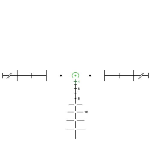 Trijicon ACOG Rifle Scope, 3.5x 35, Green Horseshoe .308 Reticle with TA51 Mount (TA11H-308G)
