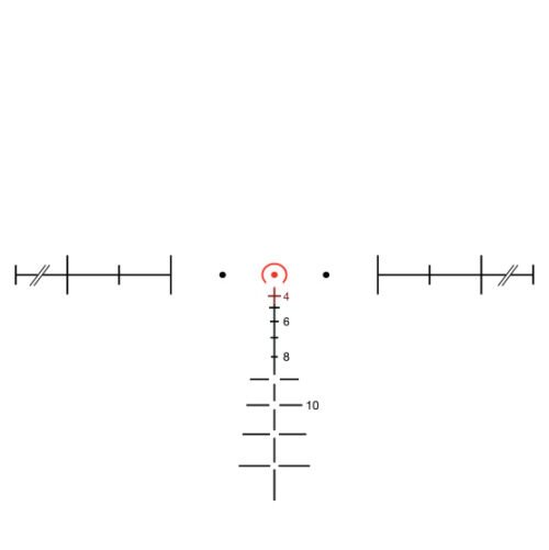 Trijicon ACOG Rifle Scope, 3.5x35, Red Horseshoe Reticle .308 (TA11H-308)