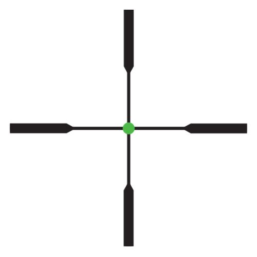 Trijicon AccuPoint, 3-9x40mm Riflescope, Standard Duplex Crosshair with Green Dot (TR20-1G)