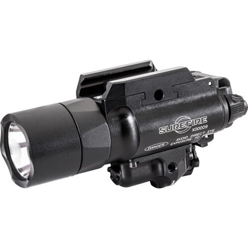 SureFire X400 Turbo, Weapon Light with Laser, Fits Pistol and Picatinny (X400T-A-RD)