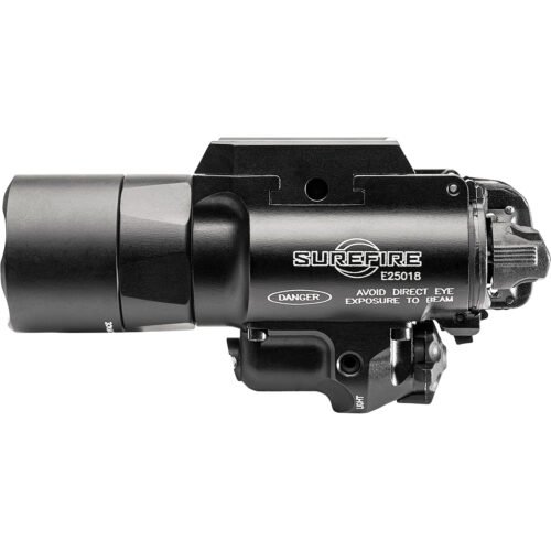 SureFire X400 Ultra Weapon Light and Laser, Fits Picatinny, LED 1000 Lumens (X400U-A-GN)
